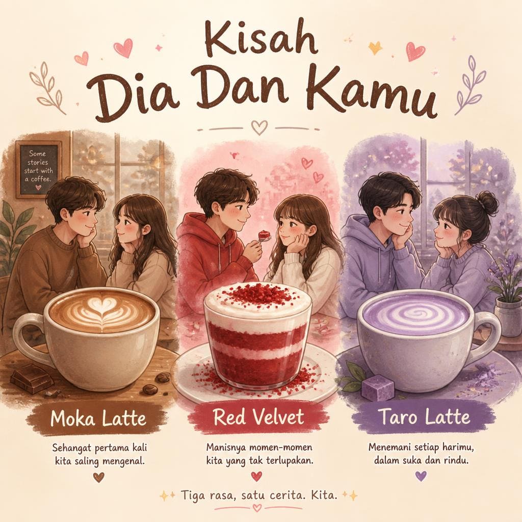 Kisah Dia Dan Kamu dari Kopi Kisah Kita
